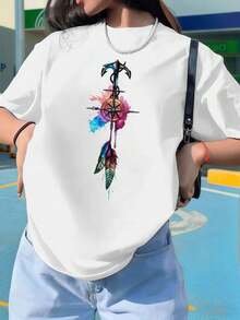 Women T-Shirts - White - View 1