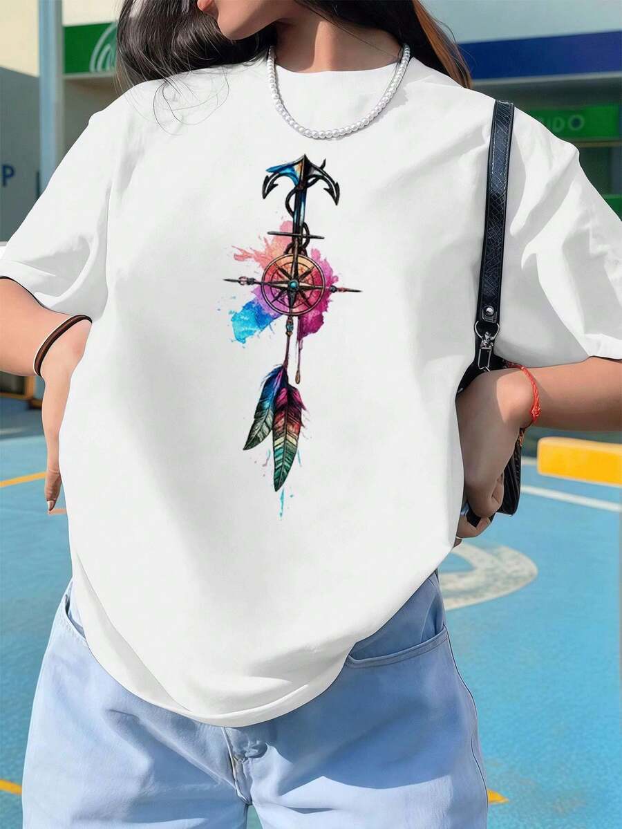 Women T-Shirts - White - View 1