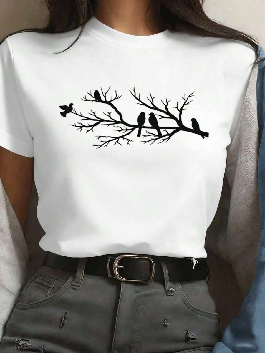 Women T-Shirts - White - View 1