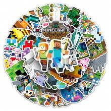 50pcs Creative Waterproof Stickers Suitable For Phone Cases, Luggage, Laptops, Decorative Stickers - Multicolor - View 1