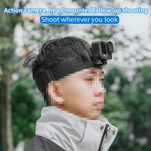 Suporte de cabeça com alça para câmera de ação, acessórios para suporte de cabeça Nano, filmagem em primeira pessoa, compatível com Osmo Action GO 3S. - Ver 2