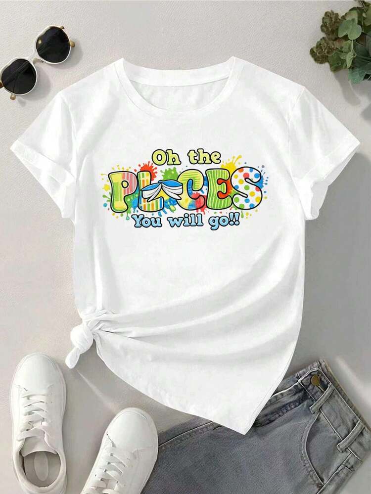 Women T-Shirts - 白色 - 查看 2
