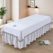 Suitable For Beauty Salons: Massage Bed Covers With Facial Features, Durable Spa Sofa Slipcovers, Elastic Bed Sheets For Beauty Clinics, Easy To Clean, Multiple Color Options - Multicolor - View 6