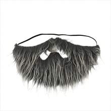 1/4pcs Set Of 4 Colors Polyester Fake Mustache, Party Costume Accessories, Funny Disguise Prop Beard For Men, Halloween, Easter Party - Multicolor - View 10