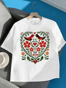 Women T-Shirts - White - View 2
