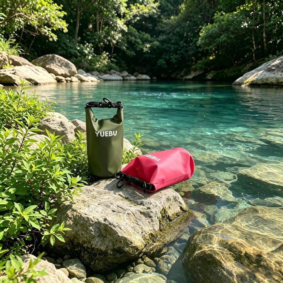 Túi chống thấm nước dạng cuộn - Túi khô nổi nhẹ dành cho chèo thuyền kayak, đi biển, leo núi, cắm trại. - Nhiều màu - Xem 1