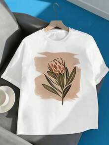 Women T-Shirts - White - View 2