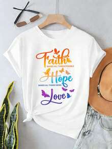 Women T-Shirts - White - View 2