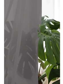 Plain Sheer Voile Curtains 300x270 Cm – Lightweight, Airy, Suitable For Curtain Track & Rustic Rod - 淺灰色 - 查看 3
