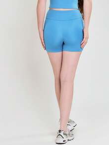 Fitness Bermuda Shorts With Pockets 11295 - Blue - View 3