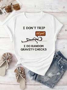 Dam-T-shirts - Vitt - Visa 2