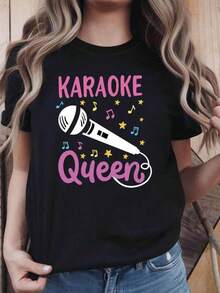 Women T-Shirts - Black - View 7