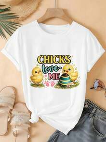 Women T-Shirts - White - View 2