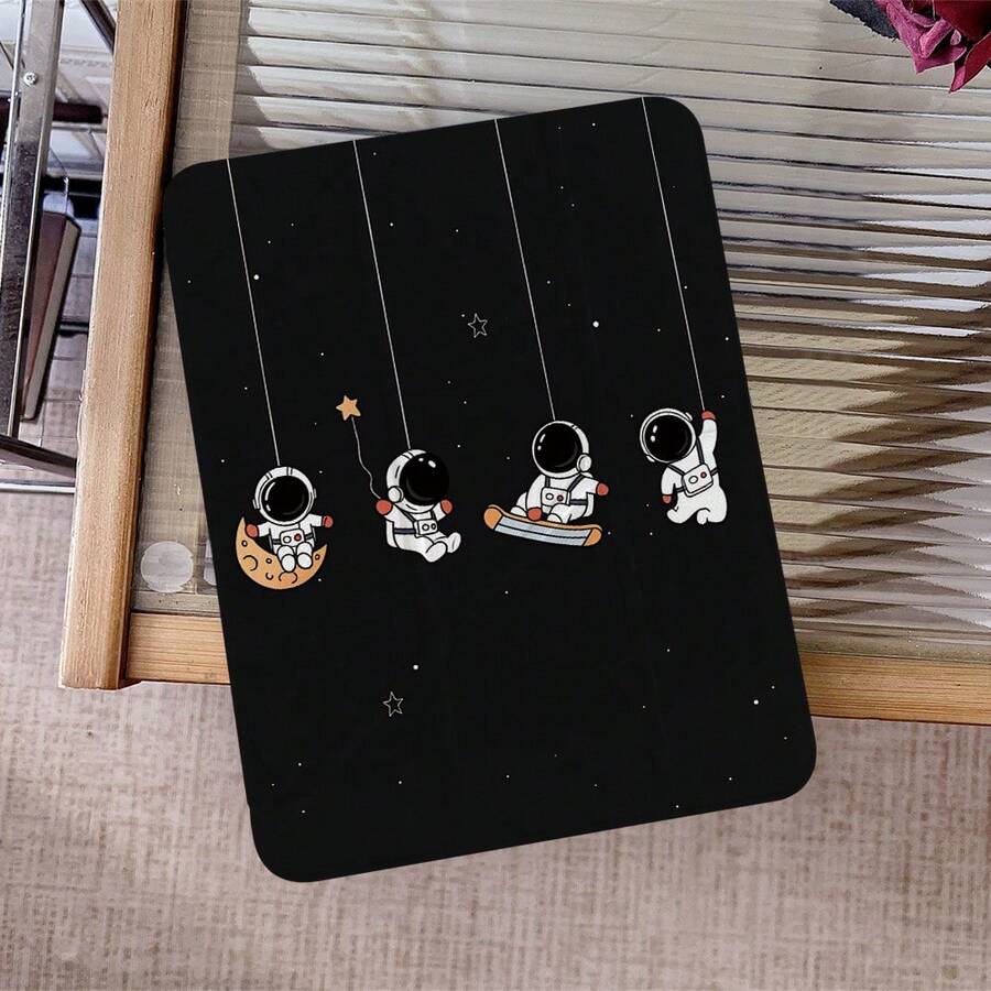1 chiếc ốp lưng máy tính bảng in hình phi hành gia dễ thương, tương thích với iPad 11/A16/10th/Air4/5/6/Pro 12.9/2024/2025/2020/2021/2022/2023/10.2/10.9/Mini7, ốp lưng cho Galaxy Tab A8/A9 Plus/S6 Lite/S7/S9FE PLUS/S10 Plus, tương thích với Samsung Galaxy A9/S9/S7/S10+, tương thích với Matepad. - Nhiều màu - Xem 1
