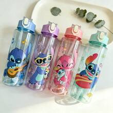 1 bình nước giữ nhiệt Stitch 900ml có quai đeo, cốc nhựa dung tích lớn di động dùng cho thể thao ngoài trời, bình nước màu sắc tươi sáng, bình nước tập gym, bình nước, đồ uống > Bình nước thể thao, thích hợp làm quà tặng Ngày Valentine và quà tặng tựu trường, bình nước 3D bật lên, bình nước mùa hè tùy chỉnh cho học sinh tiểu học, cốc uống trực tiếp chất liệu Tritan, bình nước thể thao, chịu nhiệt lên đến 60°. - Nhiều màu - Xem 7