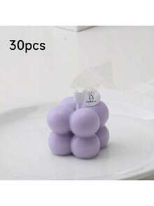 12pcs Mini Scented Wax Cubes - Suitable For Valentine's Day Or Any Occasion - Paraffin Wax, Glittering Decor, Ideal Holiday Gift - Multicolor - View 19