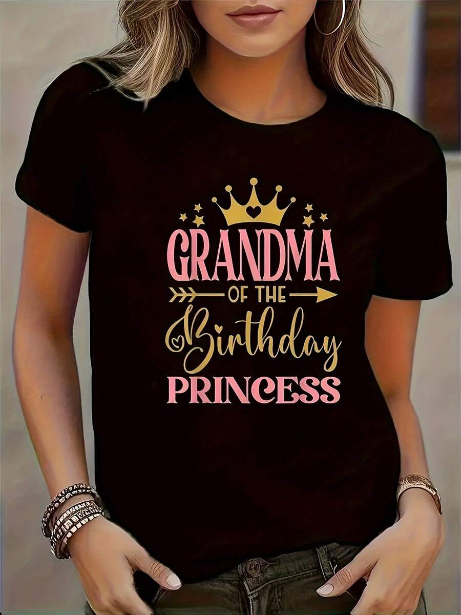 Camiseta popular de estilo americano con impresión gráfica