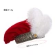 2617 Medieval Men's Hat, Red, 2-one Size