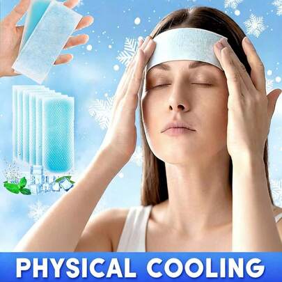 40pcs/Pack Cooling Stickers,Essential For Summer,Independent Packaging,Comfortable, Adhesive, Ideal Cooling Choice For Home And Travel, Cooling Stickers,Suitable For Students, Travel, Small Gifts, Parties, Games, Water Bottles, Classrooms, Phones.
