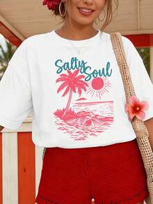 Women T-Shirts - White - View 1