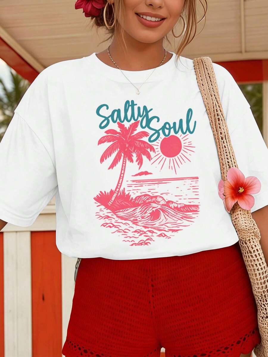 Women T-Shirts - White - View 1