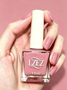 1 Botella 2026 Nuevo Esmalte de Uñas a Base de Agua de 10ml, Secado Rápido, Larga Duración, Fácil de Desprender, Esmalte para Arte de Uñas para Estudiantes, Sin Alcohol - Rosa - Ver 1