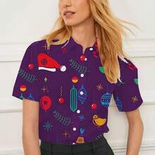 Women Blouses & Shirts - NZ2402-cC11 - View 2