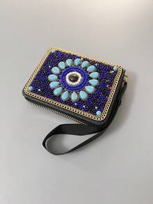 Ví đựng thẻ đa năng phong cách Bohemian bán chạy nhất với họa tiết cây tiền, mắt, công, lá, hộp đựng thẻ dung lượng lớn, ý tưởng quà tặng sáng tạo cho bản thân hoặc bạn bè, quà tặng giáo viên, quà sinh nhật. - Nhiều màu - Xem 12