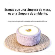AMAZING VISION Lámpara de Mesa Recargable USB con Protección Ocular, Diseño Plegable y Rueda para Ajustar Brillo – Ideal para Estudio, Oficina o Lectura, Luz Portátil que Crea Ambiente - Morado - Ver 4