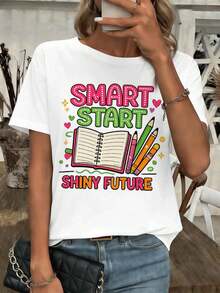 Women T-Shirts - White - View 1