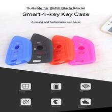 Vỏ bọc chìa khóa silicon phù hợp cho BMW 7 Series 740Le, 6 Series, 5 Series, 3 Series, Plug-In Hybrid, 1 Series, 2 Series, Vỏ bọc chìa khóa, Màu đen, Đỏ đậm, Hồng, Cam, Vàng, Xanh lá nhạt, Xanh lá táo, Xanh lá cây phát quang, Xanh biển, Xanh da trời, Xanh phát quang, Tím, Trắng xám, Trắng, Xanh xám, Xám đậm, Bán trong suốt, Xanh khủng long, Xanh dương 2768C, Hồng cam, Xanh lá 351U, Xanh kaki, Xanh khói, Xanh hải quân, Nâu, Xanh đậm - Nhiều kiểu dáng - Xem 2
