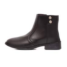 Women's Short Boot, Casual Fashion, Stylish Ankle Boot With Zipper, Comfortable 2026 - 黑色 - 查看 4