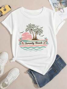 Women T-Shirts - White - View 2