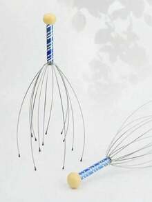 Bộ 1/2 dụng cụ mát-xa đầu 12 ngón, dụng cụ gãi đầu mát-xa da đầu, dụng cụ mát-xa da đầu thư giãn, mát-xa đầu kích thích mọc tóc và giảm căng thẳng cơ thể. - Nhiều màu - Xem 9