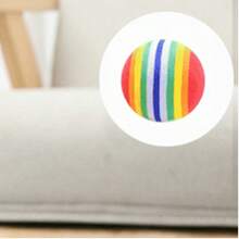 Multifunction Rainbow Foldable & Portable Pet Tunnel Toy, Durable Cat Toy For Active Cats And Small Dogs, Cat Tunnel For Hide And Seek Game To Consume Energy, Includes Hanging Toys For Interactive Pet Entertainment, Gift Set - Multicolor - View 14