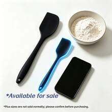 Juego de 5 espátulas de silicona, raspador de goma, espátula para untar crema/mantequilla de 8.3 pulgadas, cuchillo para mantequilla, espátula de goma pequeña, adecuado para cocina, hornear, cocinar, mezclar, utensilios de cocina duraderos, 1/3/5/8 piezas - Ver 9