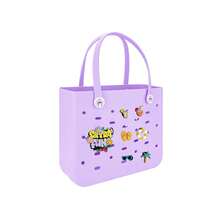 CSjihua 2026 New Extra Large Capacity Multi-Size EVA Beach Bag, Rubber Tote Bag, Travel Bag - Easy To Store, Easy To Clean, Sturdy And Durable | Perfect For Shopping, Travel, Parties And Outdoor Activities | Great For The Beach, Holiday Trips, Or As A New Year's Gift For Family - 彩色 - 查看 48