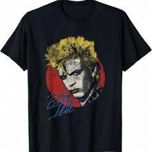 Billy Idol - Vintage Portrait T-Shirt - Black - View 1