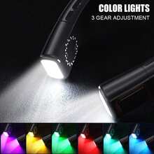 Portable Neck Fan Air Conditioner Cooling Neck,USB Rechargeable Hanging Neck Fan,1200mAh Large Battery Capacity,5-Speed Adjustable,LED Display+Ambient Light,Adjustable Light Source,Bladeless Fan,Suitable For Summer Indoor Outdoor Travel - Neck Fan - View 3