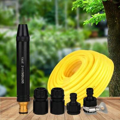 Bộ nối ống nước rửa xe tại nhà, bộ vòi phun tưới cây mềm dùng trong làm vườn.