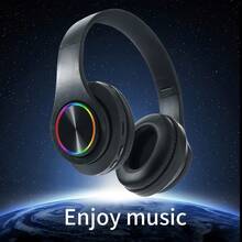 B39 无线 RGB 炫彩游戏耳机，重低音 HiFi 音质，超长续航，兼容 iOS 和安卓系统，150mAh 电池 - 查看 5