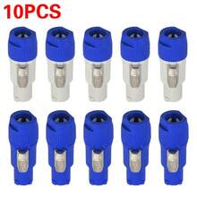 10pcs NAC3FCA Speakon Plug 3 PIN Male Powercon Connector 20A 250V AC Power Plug- - Star - View 6