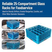 CFS OptiClean dividido plástico color - Azul / Patchwork - Ver 8