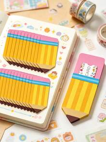 12/6pcs/1pc - Pencil Shaped Gift Card Holder, Teacher Appreciation Gift Card Box, Teacher Thank You Card Box, Thank You Teacher, Pencil Gift Card Holder, Pencil Gift Coffee Money Pouch, Teacher Appreciation Greeting Card, Bulk Money Pouch, Year-End Gift, Graduation Party, First Day Of School Back To School Gift - Multicolor - View 3