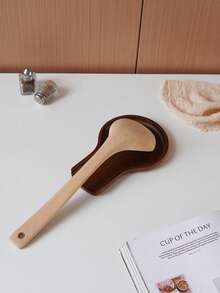 1 cái giá đỡ muỗng gỗ đơn giản; Khay tròn có viền gỗ để đựng muỗng và nĩa; Thích hợp cho muỗng canh và muỗng cán dài; Giá đỡ muỗng chịu nhiệt; Giá đựng dao kéo nhà bếp; Khay đựng dao kéo bàn ăn; Quà tặng; Trang trí lễ hội - Nhiều màu - Xem 8