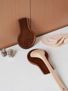 1 cái giá đỡ muỗng gỗ đơn giản; Khay tròn có viền gỗ để đựng muỗng và nĩa; Thích hợp cho muỗng canh và muỗng cán dài; Giá đỡ muỗng chịu nhiệt; Giá đựng dao kéo nhà bếp; Khay đựng dao kéo bàn ăn; Quà tặng; Trang trí lễ hội - Nhiều màu - Xem 7