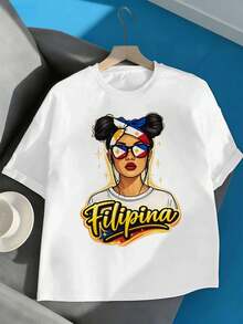 Women T-Shirts - White - View 2