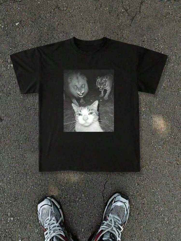 Women T-Shirts - màu đen - Xem 1