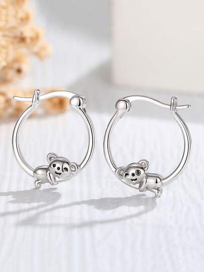 1 Pair Cute Earrings Suitable For Teenagers, Ideal For Daily Decoration, Party Jewelry Or Birthday Gift