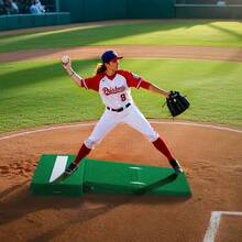 Baseball And Softball Pitching Training Equipment - Rechteckig, T-form - View 1